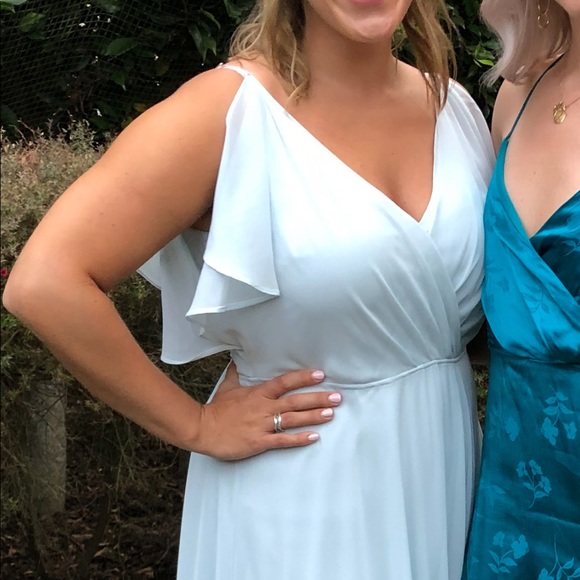 Jenny Yoo Chiffon Bridesmaid Dress - Picture 3 of 6